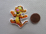 Second view of the Playful Tigger Needle Minder