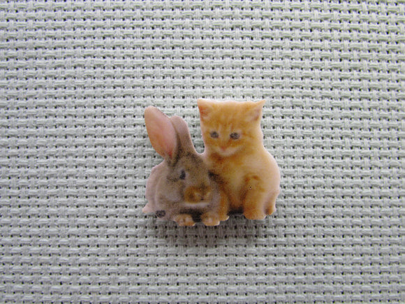 First view of the Small Bunny and Kitten Friends Needle Minder