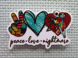 First view of the Peace Love Nightmare Needle Minder