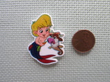 Second view of the Mermaid Kristoff and Sven Needle Minder