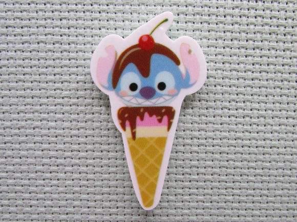 First view of the Stitch Ice Cream Cone Needle Minder