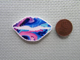 Second view of the Colorful Lips Needle Minder