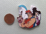 Second view of the Hercules and Friends Needle Minder