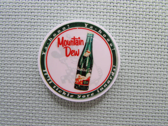 First view of the Mountain Dew Needle Minder