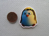 Second view of the Penguin Chick Needle Minder