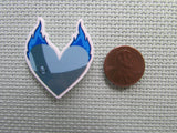 Second view of the Hades Heart Needle Minder