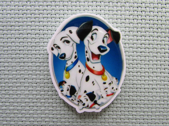 First view of the Pongo and Perdita from 101 Dalmatians Needle Minder