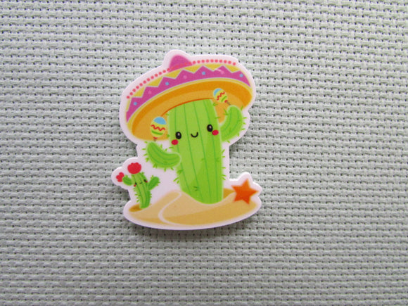 First view of the Sombrero Wearing Cactus Needle Minder