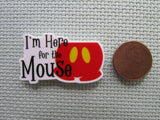 Second view of the I'm Here for the Mouse Needle Minder