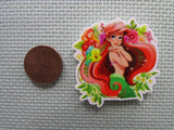 Second view of the The Little Mermaid Ariel Needle Minder