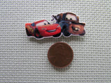 Second view of the Lightening McQueen and his Best Bud Mater Needle Minder