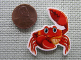 Second view of the Snapping Crab Needle Minder