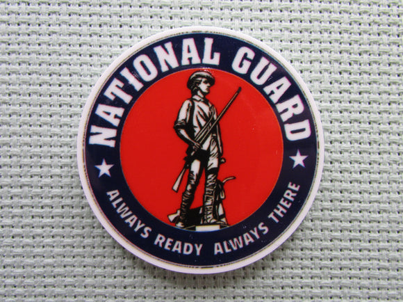 First view of the National Guard Needle Minder