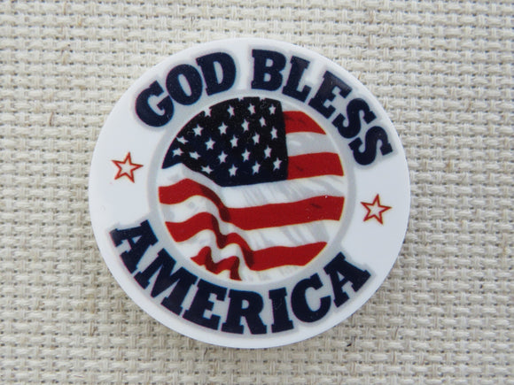 First view of God Bless America Needle Minder.