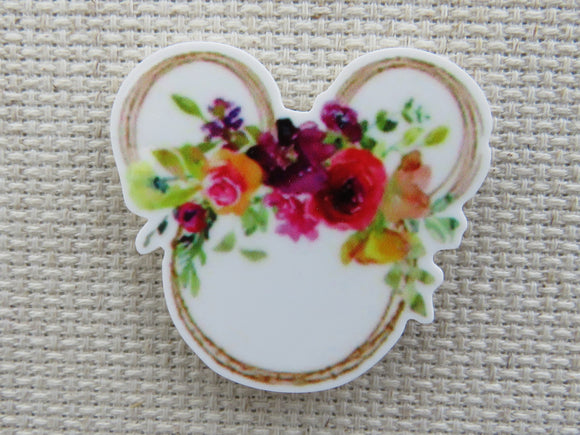 First view of Floral Mouse Ears Needle Minder.