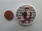 Second view of the Being Different Isn't a Bad Thing. It Means You're Brave Enough To Be Yourself ~ Luna Lovegood Needle Minder