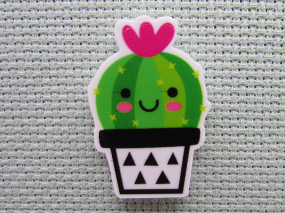First view of the Cute Little Potted Cactus Needle Minder