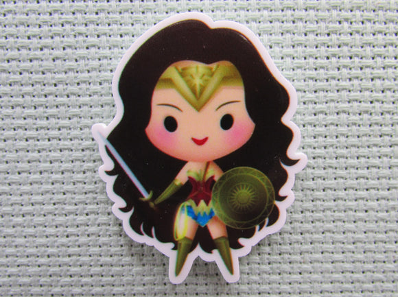 First view of the Wonder Woman Needle Minder