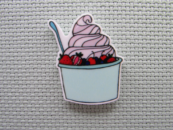 First view of the Berry Sundae Needle Minder