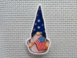 First view of the Patriotic Gnome Needle Minder