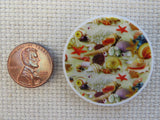 Second view of A Circle of Seashells Needle Minder.