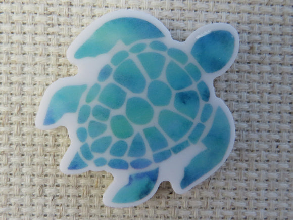 First view of Blue Turtle Needle Minder.