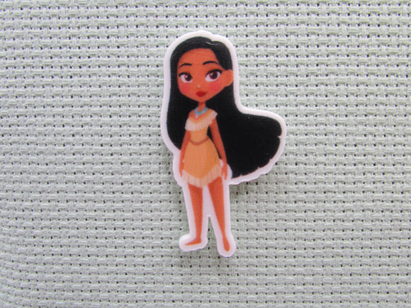 First view of the Young Pocahontas Needle Minder