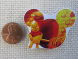 Pooh Bear with Honeycomb Mouse Ears Needle Minder, Cover Minder, Magnet