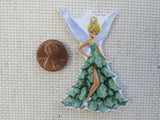 Second view of Tinker Bell in a Beautiful Green Dress Needle Minder.