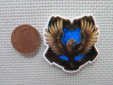 Second view of the Ravenclaw House Crest Needle Minder