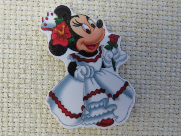 First view of Fiesta Minnie Mouse Needle Minder,.