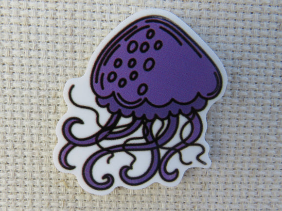 First view of Purple Jelly Fish Needle Minder.