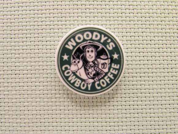 First view of the Woody's Cowboy Coffee Needle Minder