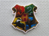 First view of the Hogwarts House Crest Needle Minder