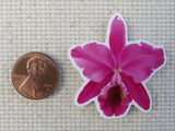 Second view of Pink Orchid Needle Minder.