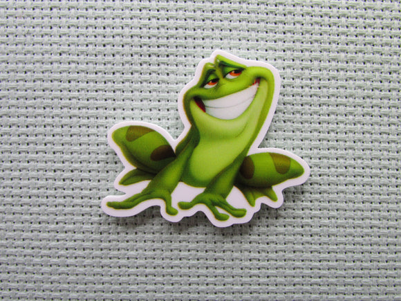 First view of the Prince Naveen as A Frog Needle Minder