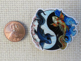 Second view of A Pair of Koi Fish Needle Minder.