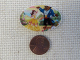 Second view of Belle and the Beast Dancing Scene Needle Minder.