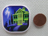 Second view of the Lightening Haunted House Needle Minder