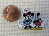 Second view of Small Mickey and Minnie Needle Minder.