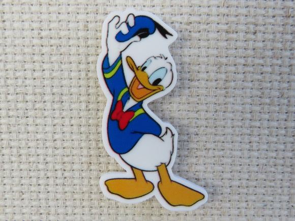 First view of Donald Duck Needle Minder.