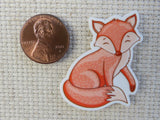 Second view of Peaceful Fox Needle Minder.