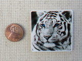 Second view of White Tiger Needle Minder.