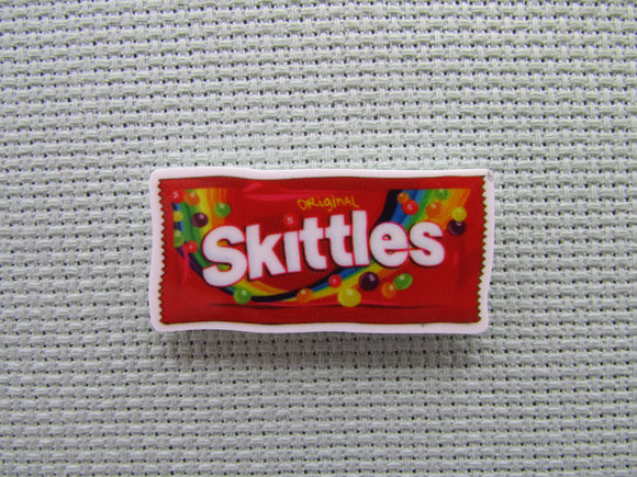 First view of the Skittles Needle Minder