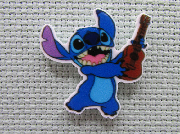First view of the Stitch Playing a Guitar Needle Minder