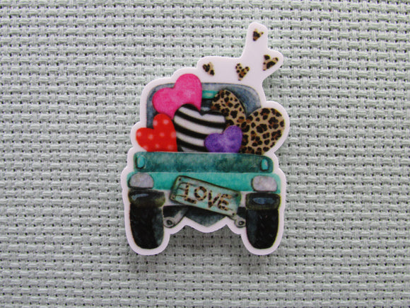 First view of the Valentines Truck Needle Minder