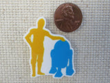 Second view of A Pair of Androids Needle Minder.