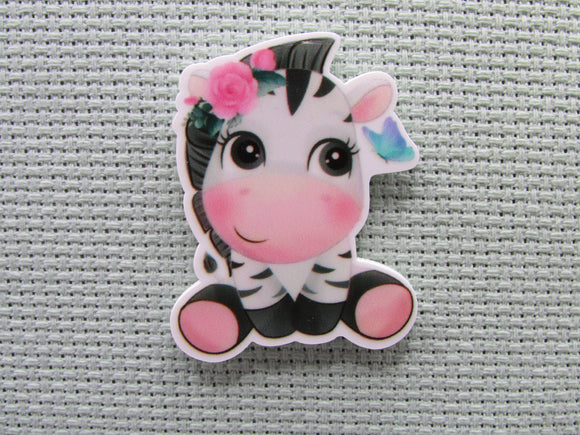 First view of the Cute Zebra Needle Minder