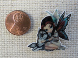Second view of Fairy with a Wolf Needle Minder.