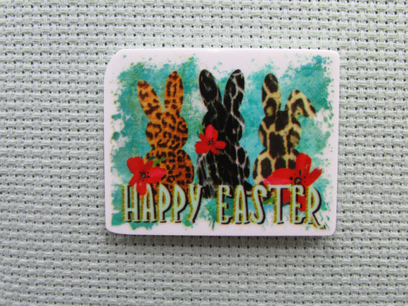 First view of the Happy Easter Bunnies Needle Minder